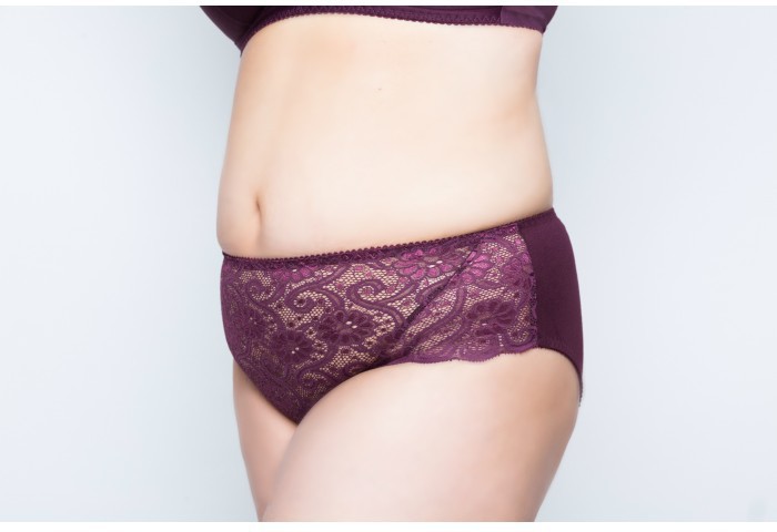 Т29 Новое время трусы 100 (RU 46), сливовое вино  