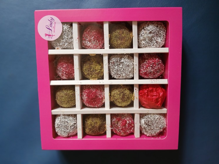 Конфеты из фиников и орехов, БЕЗ САХАРА! 400г