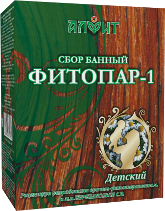 Фитосбор для кедровой бочки Алфит "Фитопар 1", детский, 20 фильтр-пакетиков (500 гр)
