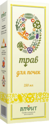 Травяной сироп Алфит "9 Трав", на растительном сырье, для почек (250 мл)
